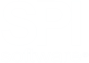 SPI Software logo white